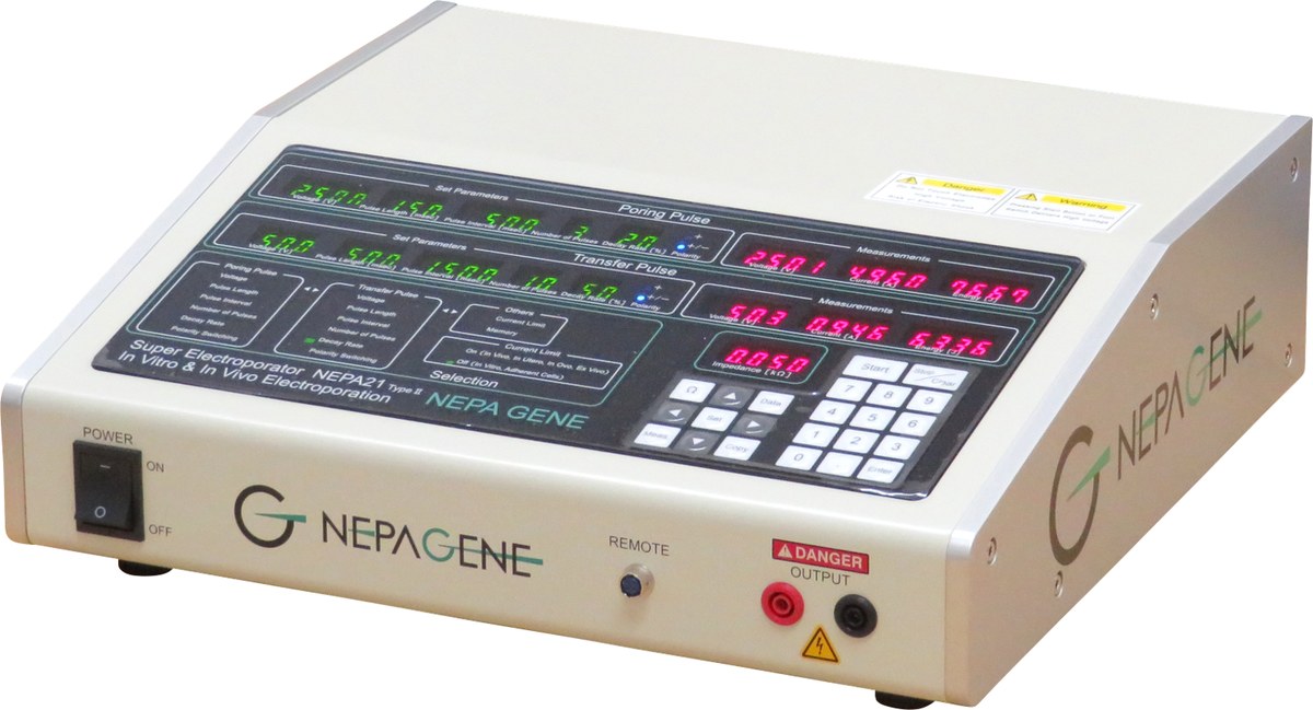 Nepagene Super Electroporator NEPA21 Type II exterior