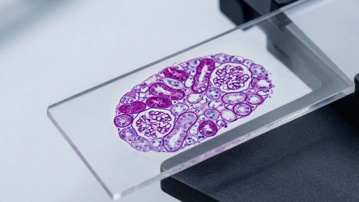 Pathology slide specimen